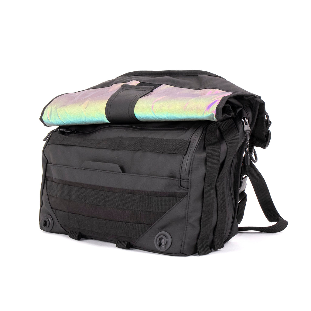 MGP - HOLO-REFLECTIVE LAPTOP MESSENGER BAG