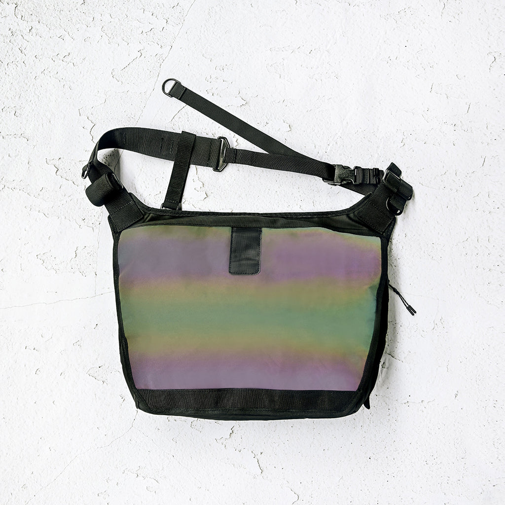 MGP - HOLO-REFLECTIVE LAPTOP MESSENGER BAG